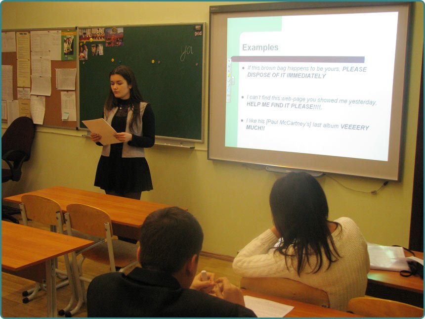 Presentation of the research school students Scandinavian Gymnasium