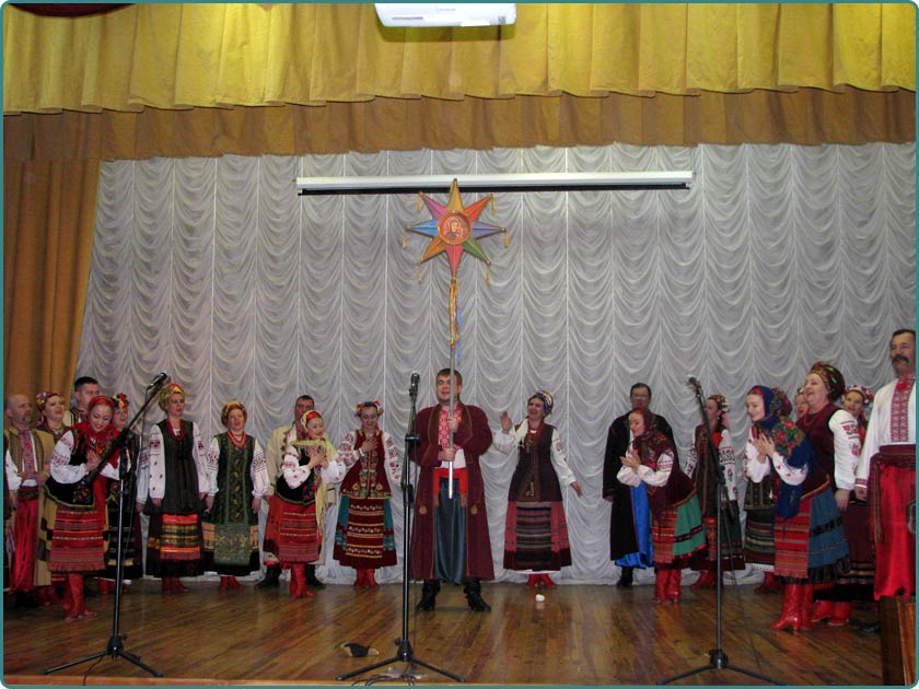 Scandinavian Christmas carols in school