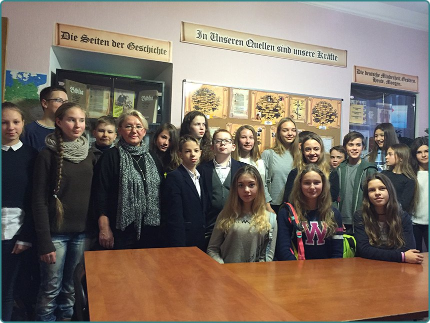 Visit to "Vidershtral" Language Center